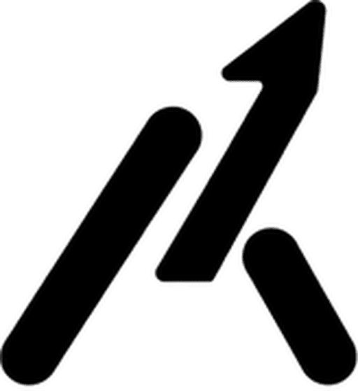 AirPulse mark, black on white