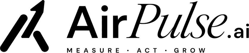 AirPulse lockup, black on white